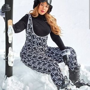 Chill Black and White Women's Jumpsuit